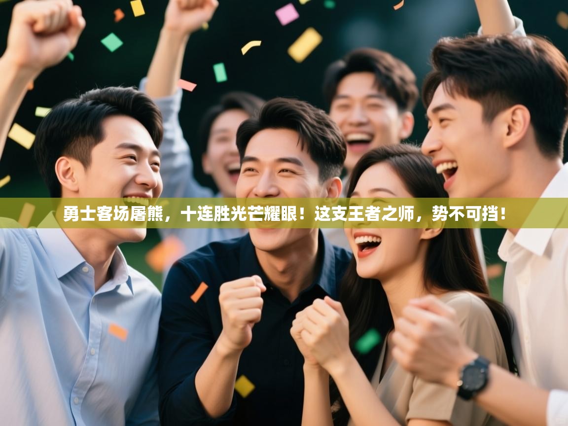 勇士客场屠熊，十连胜光芒耀眼！这支王者之师，势不可挡！