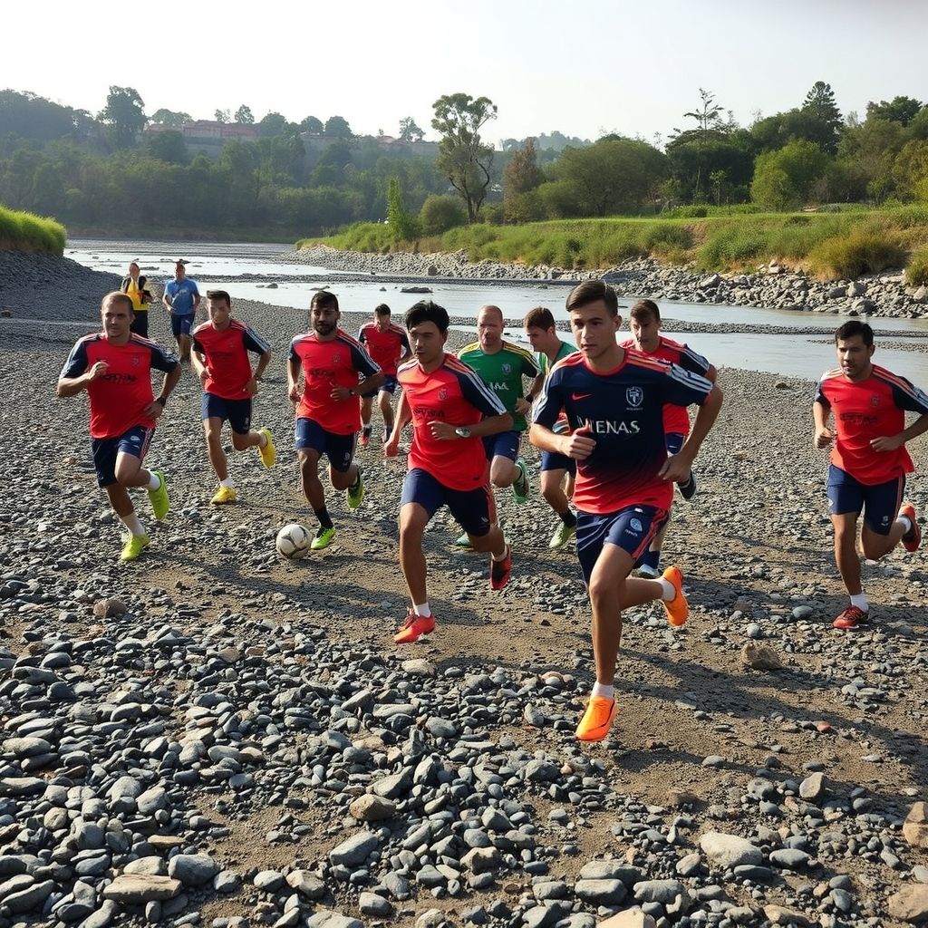 爱游戏app下载-河床赛前训练公开，备战世俱杯冲刺